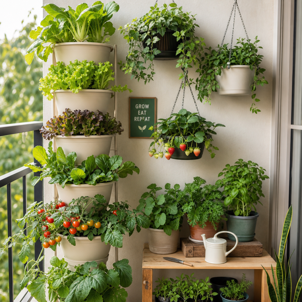 狭いスペースで育てる