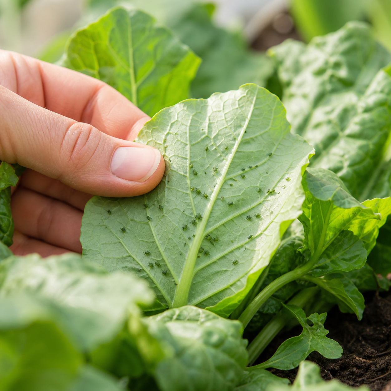 野菜の病害虫を早期に見つけるコツ